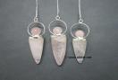 Rose Quartz Ball & Cone Pendulum
